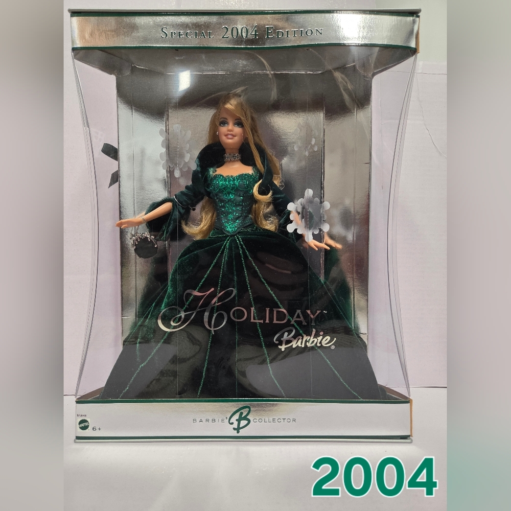 Barbie Holiday Collector Doll in Emerald Green Velvet 2004